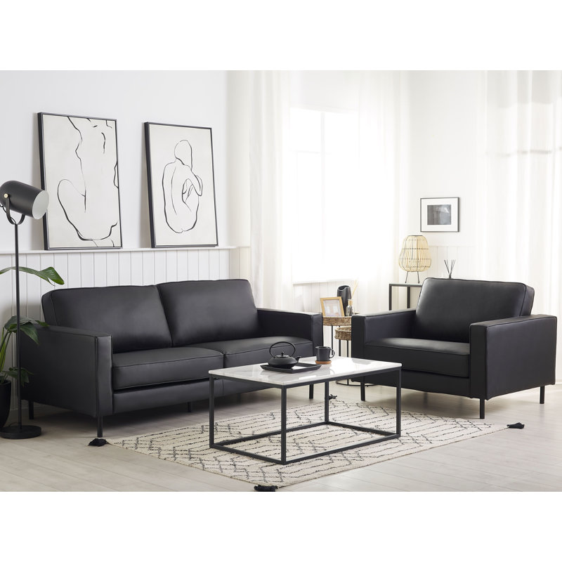 Allegro 2 - Piece Living Room Set, Black