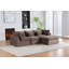 Canapé modulaire surdimensionné avec repose-pieds Cloud Couch