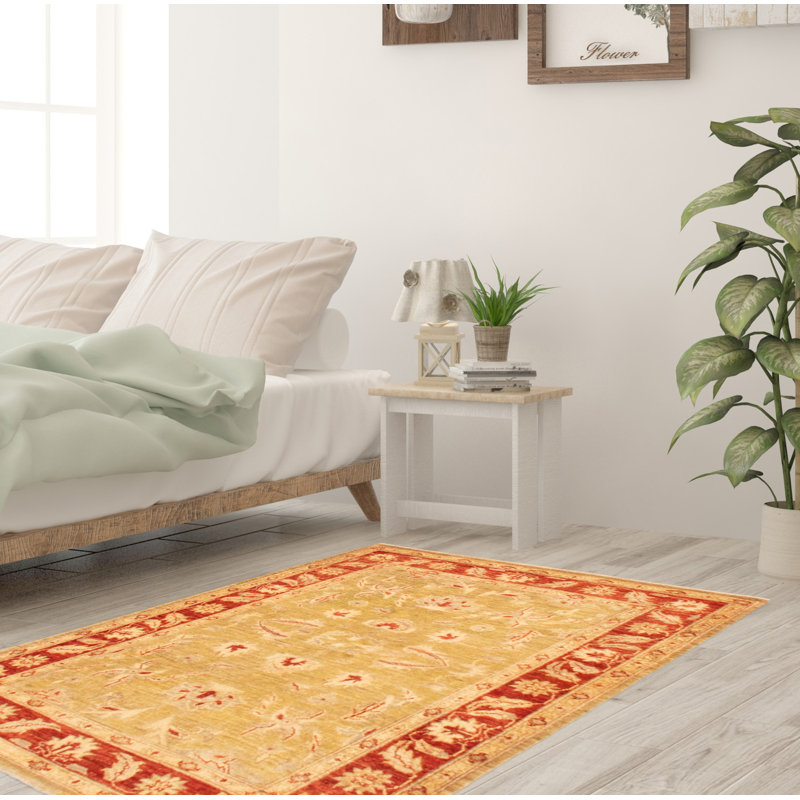 Tapis olive Chobi Finest 3 pi 4 po x 5 pi 0 po