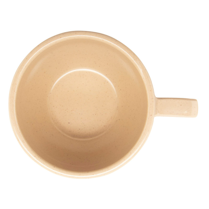 GET Mélamine Ovide tasse à café / thé, 7,5 onces, (ensemble de 12), Tanné