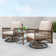 Vivek Premium All-Weather Wicker 2 - Person Patio Conversation Sets with Cushions