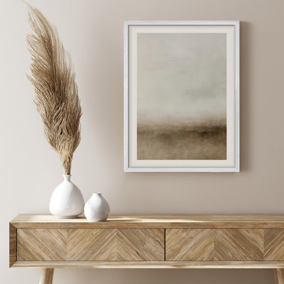 Framed Wall Art Abstract Print for Modern Home Decor