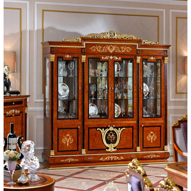 Giorno Lighted China Cabinet