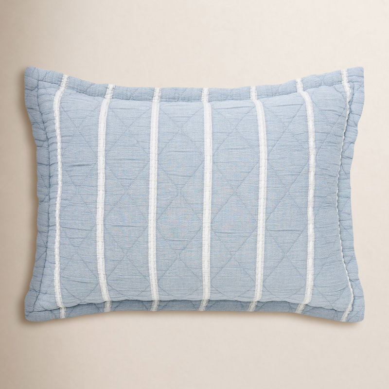 Pacifica Sham, Blue, Standard