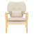 Lin beige sélectionné
