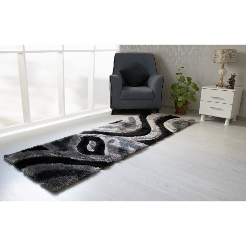 Denooyer Abstract Rug, Rectangle 2' x 7'