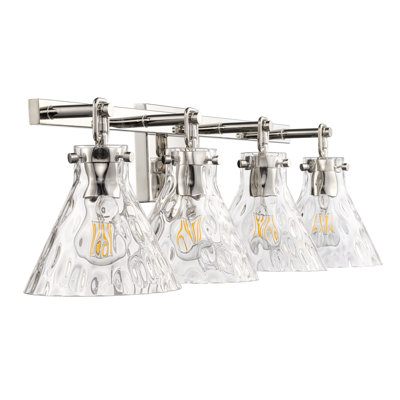 Barlon 34.75" 4-Light Vanity - Polished Nickel