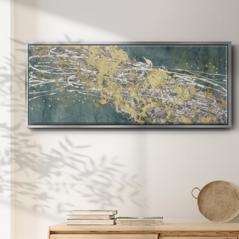 Mistral VI en mer - Toile encadrée, H 8 po x l 20 po