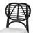 Aileen Rattan Dining Chair - Black