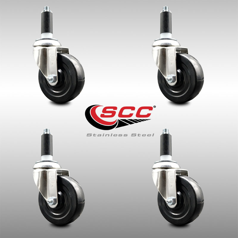 Soft Rubber Casters