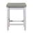 4pc Counter Height Dining Set White Finish Counter Height Table w Drawer Built-in USB Ports Power Outlets and 3 Stools Casual Dining Furniture