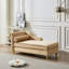 Chaise longue moderne avec revêtement en velours-1620668014