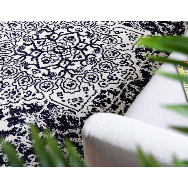 Tapis traditionnel Traditional Endesha, Tapis de couloir 2 pi 7 po x 12 pi