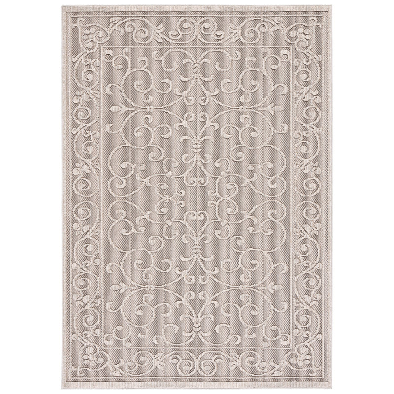 Karlshamn Performance Floral Indoor/Outdoor Area Rug, Rectangle 4' x 6'