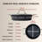 Alva Maestro 3.5 Qt. Premium Nonstick Ceramic Frying Pan with Lid - Non Toxic and Oven Safe