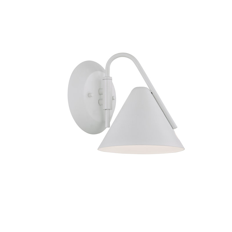 Zag - 1-Light LED Wall Sconce, White