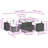  Garden Sofa Set Light Grey