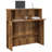 17 Stories Reception Desk Brown Oak 100X50x103.5 Cm Engineered Wood-1949150595