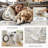 5'X7' Modern Abstract Distressed Washable Area Rug with Anti-Skid Rubber Backing Beige-128710790