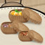 3 paniers de rangement en rotin avec couvercle