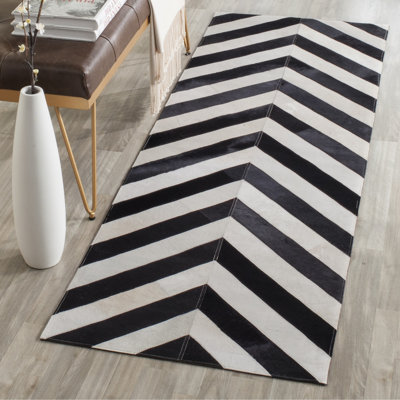 Tapis en cuir tissé à la main Drage Studio