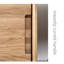 Meuble télé extensible minimaliste en bois massif