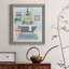 «Blue Bath I», peinture sur toile encadrée-61336670-61336673