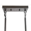 Lustre rectangulaire en bois 3 lumières Renken