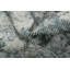 Tapis abstrait d'aspect vieilli 6 x 8