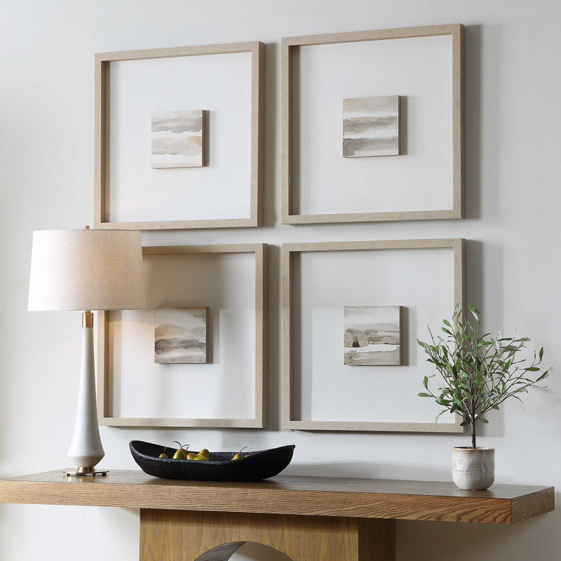 Uttermost Studying Sepia Hand Painted Canvases