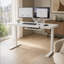 Adjustable Glass Top Metal Base-40496336