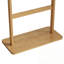 Porte-manteau en bois avec base robuste-918450909
