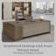Executive L-Shaped Office Desk With Integrated Storage & Ergonomic Design-1508978694