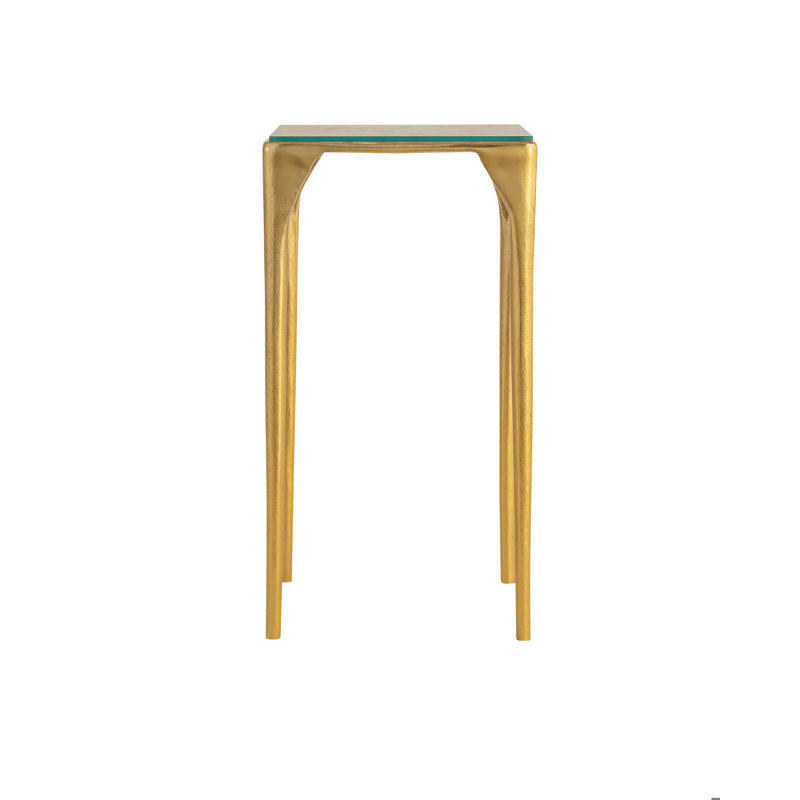 Marjorie Skouras Glass End Table