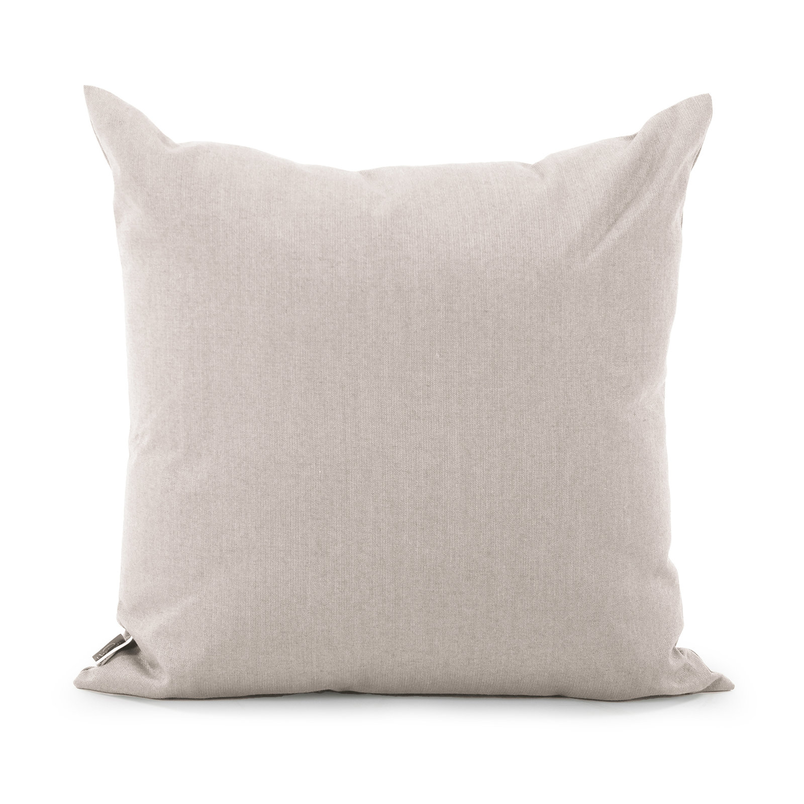 Jessica 20" x 20" Sunbrella® Throw Pillow, Seascape Sand