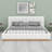 Low Profile Upholstered Platform Bed Frame