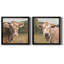 «On the pasture I», ensemble de 2 reproductions d'art sur toile-269289979-269289975