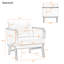 Fauteuil d'appoint rembourré Sherpa