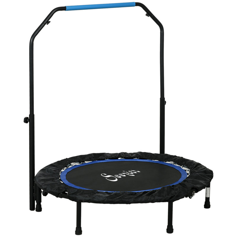 Trampoline 40 "pour adulte avec poignée réglable, Bleu