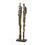 Abstract Couple Sculpture-Brass