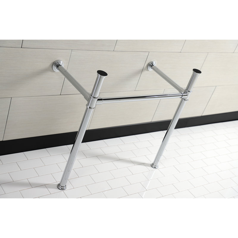 Duchess Metal Console Table Leg, Chrome