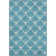 Premium Machine Washable Prisco Teal Rug