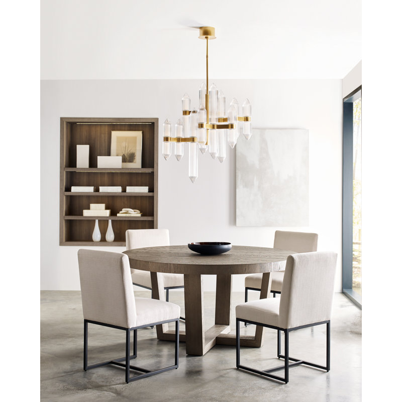 Langston 12 - Light LED Chandelier, Plated Brass