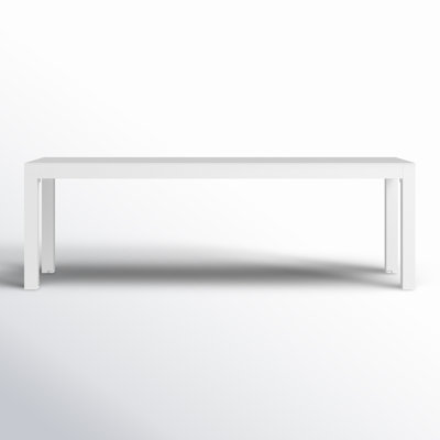 Armando Aluminum Dining Bench by AllModern