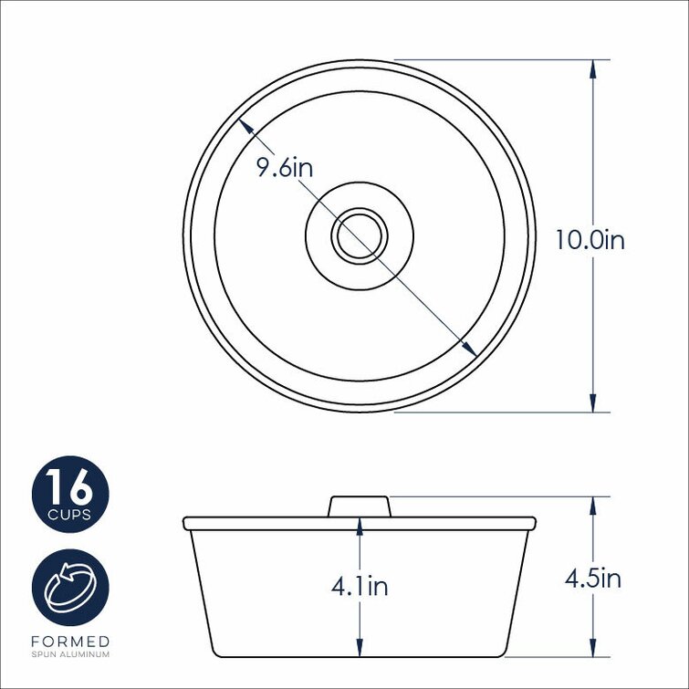 Nordic Ware 12-Cup Angel Food Cake Pan