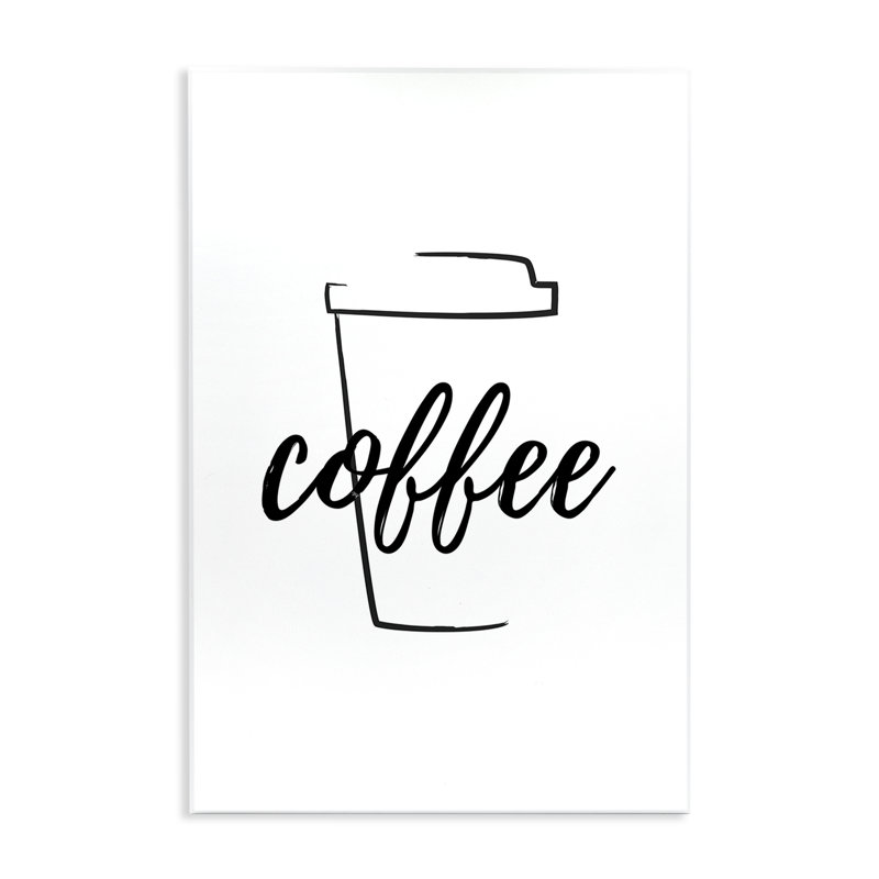 «Minimal Coffee Cup» par Martina Pavlova, H 15 po x l 10 po