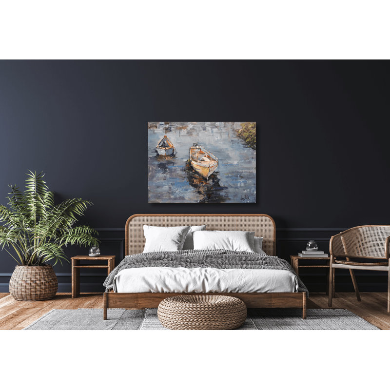 Patiently Waiting - Artist Enhanced Canvas Print, 20" H x 24" W x 1" D, Unframed
