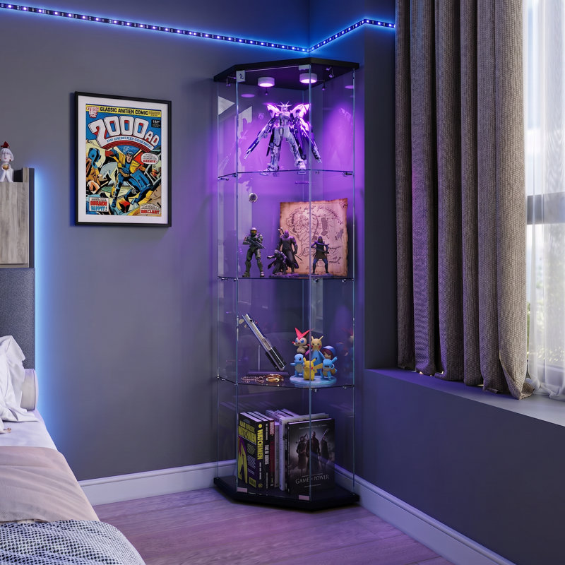 Display Cabinet, Black