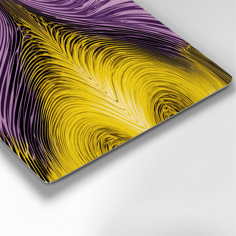 Art mural Op mauve 63, H 384 po x l 384 po x P 0,05 po