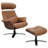 Dillon Leather Swivel Recliner-114180343